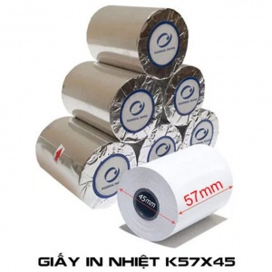 GIẤY IN NHIỆT K57 x 45MM